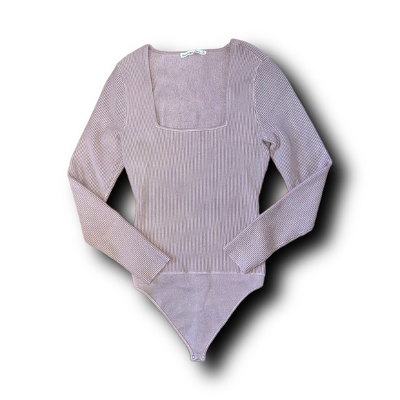 Abercrombie & Fitch Ottoman Ribbed Bodysuit - Picture 3 of 6